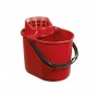 Deluxe Mop Bucket 12lt Red