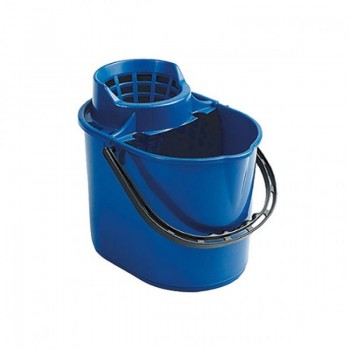 Deluxe Mop Bucket 12lt Blue