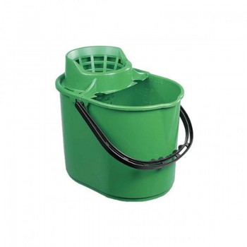 Deluxe Mop Bucket 12lt Green