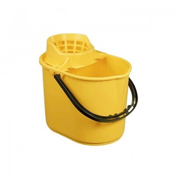 Deluxe Mop Bucket 12lt Yellow