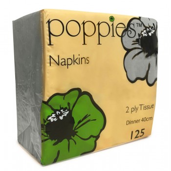 Coloured Napkins 40cm 2ply 4-Fold