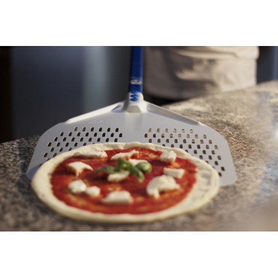 Azzurra Line Perforated Pizza Peel 41cm