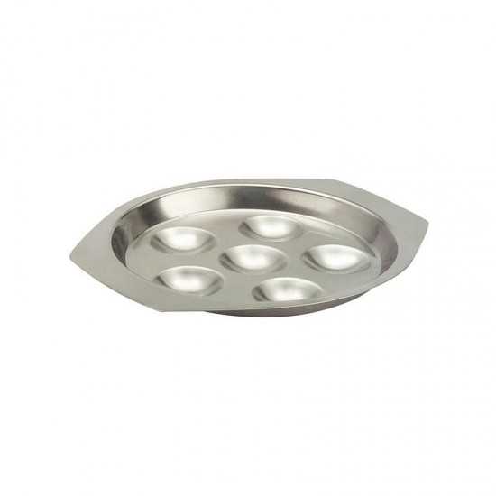 Escargot Dish 6 hole Escargot Dish 6 hole