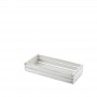 White Wash Wooden Crate 25x12x5cm