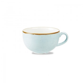 Churchill Stonecast Duck Egg Cappuccino Cup 12oz (Box 12)