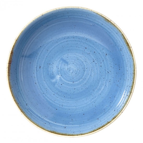 Churchill Stonecast Cornflower Blue Coupe Bowl 9.75" Churchill Stonecast Cornflower Blue Coupe Bowl 9.75"
