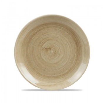 Stonecast Antique Taupe Coupe Plate 8.5"