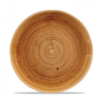 Stonecast Vintage Copper Coupe Plate 11.25"