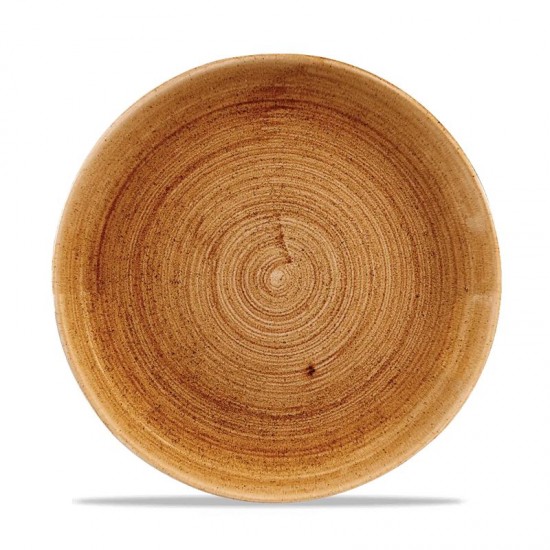 Stonecast Vintage Copper Coupe Plate 11.25"