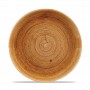 Stonecast Vintage Copper Coupe Plate 11.25"