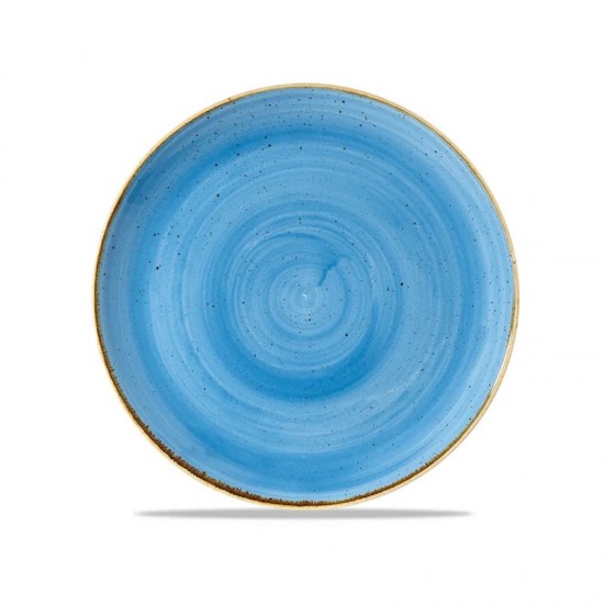Stonecast Coupe Plate Cornflower Blue 6.5" Stonecast Coupe Plate Cornflower Blue 6.5"