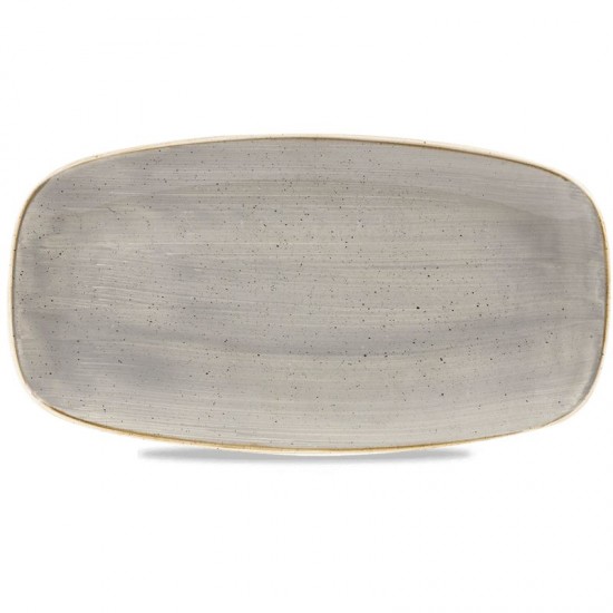 Churchill Stonecast Oblong Plate Grey 13x7" (Box 6) Churchill Stonecast Oblong Plate Grey 13x7" (Box 6)