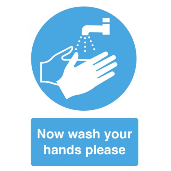Hygiene Sticker Now wash Your Hands Hygiene Sticker Now wash Your Hands