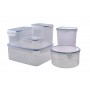 Clip Lock Rectangular Storage Containers