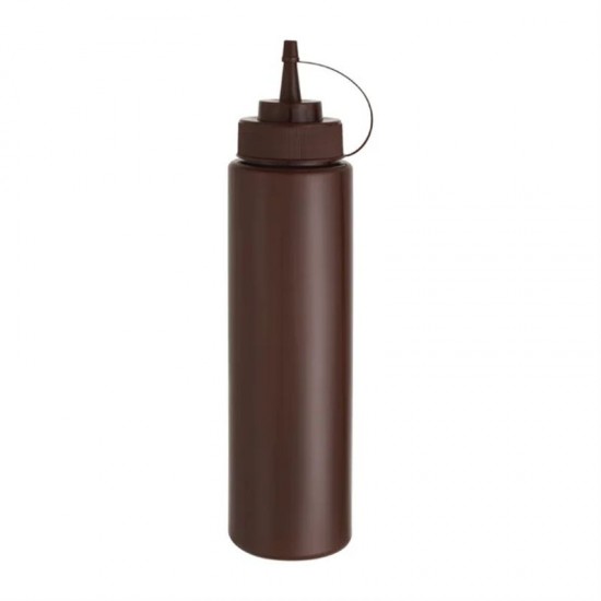 Sauce Bottle Brown 35oz