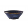 Aqua Blue Terra Porcelain Conical Bowls