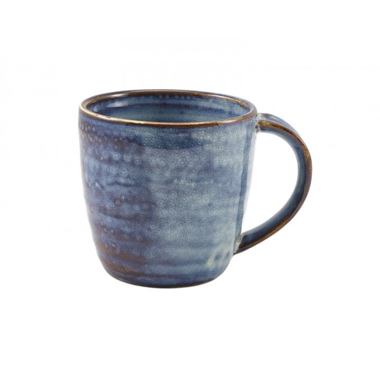 Aqua Blue Terra Porcelain Mug