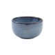 Aqua Blue Terra Porcelain Round Bowls