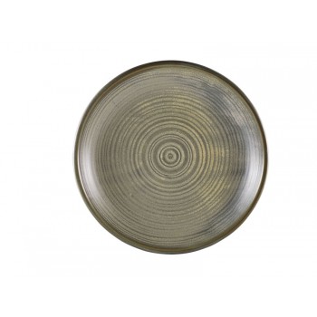 Matt Grey Terra Porcelain Deep Coupe Plates