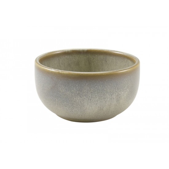 Matt Grey Terra Porcelain Round Bowls