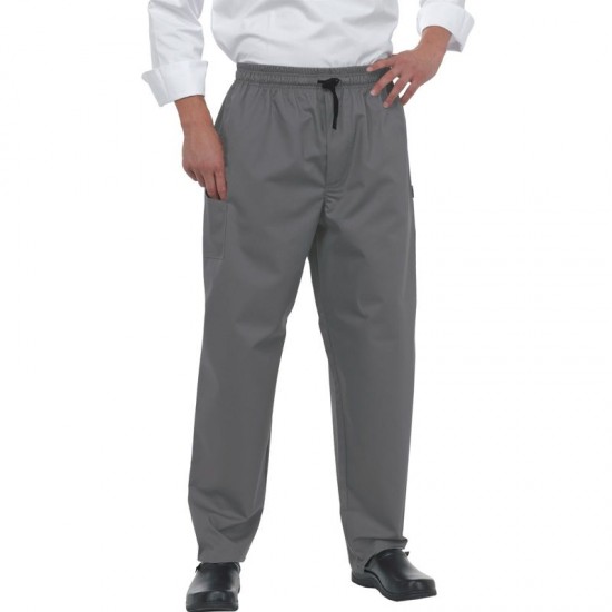 Le Chef Professional Chef Trousers Grey XXS Le Chef Professional Chef Trousers Grey XXS