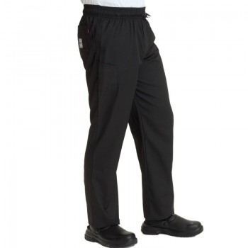 Le Chef Professional Chef Trousers Black 2XL Le Chef Professional Chef Trousers Black 2XL