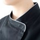 Giblors Suzy Ladies Chef Jacket Black Giblors Suzy Ladies Chef Jacket Black