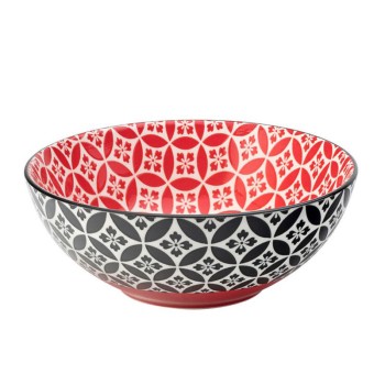 Cadiz Red & Black Bowl