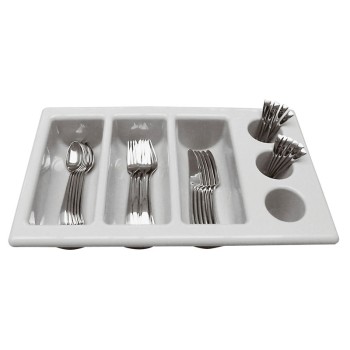 Plastic Cutlery Tray Six Space