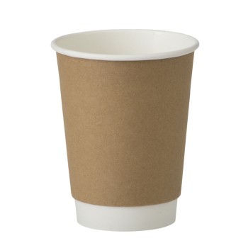 Kraft 12oz Double Wall Compostable Cup