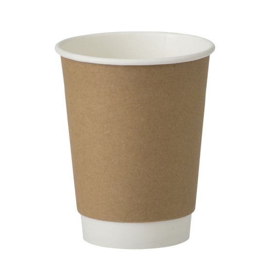 Kraft 12oz Double Wall Compostable Cup