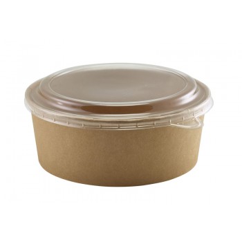 Kraft Compostable Salad Bowl 1.3lt