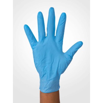 Nitrile Gloves Blue Powder Free
