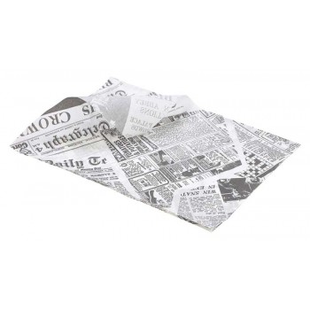 Greaseproof Paper Newspaper Print