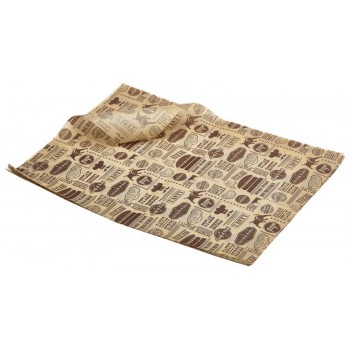 Greaseproof Paper Steak House Print