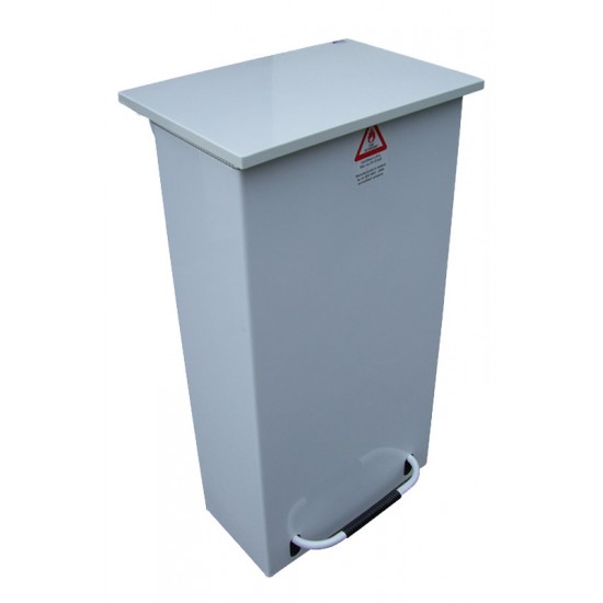 Enclosed Pedal Bin