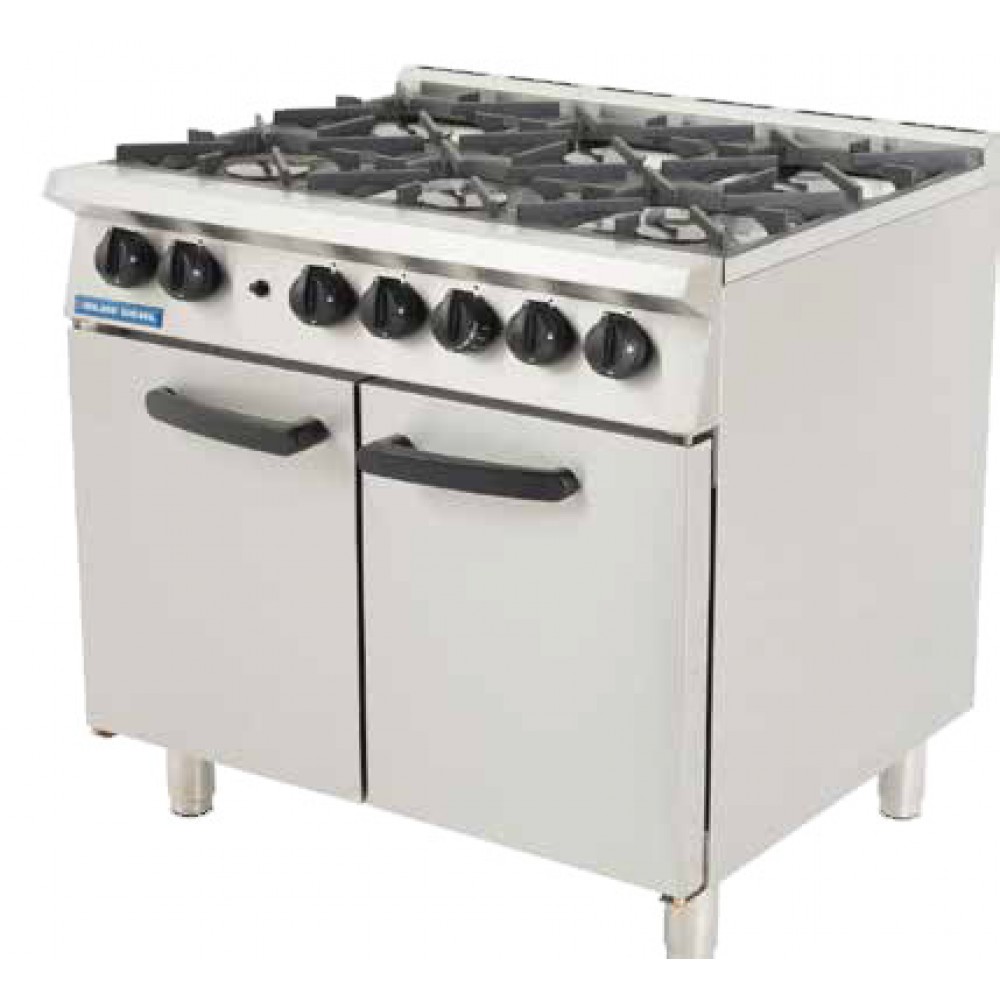 Blue Seal SR series 6 burner gas range