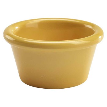 Melamine Ramekins Yellow Plain