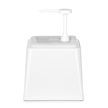 Hendi Saucer Dispenser White2.5lt