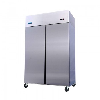 Unifrost 900lt Stainless Steel 2 Door Freezer