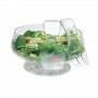 Acrylic Salad Bowl & Servers