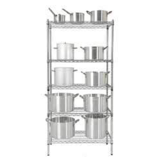 Chrome Shelf Racking Set A