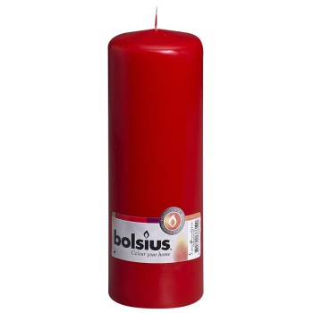 Bolsius Pillar Candle Red