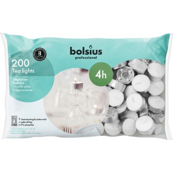 Bolsius Premium 4hr Tealights