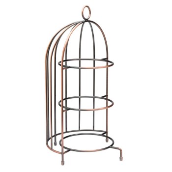 Birdcage Plate Stand