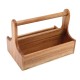 Acacia Wooden Handled Table Caddies