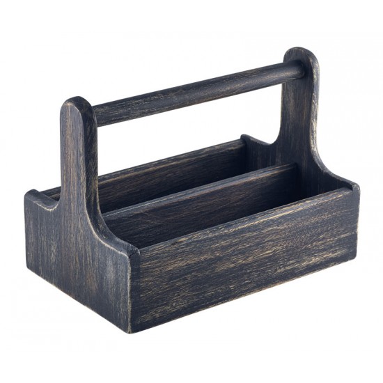 Acacia Wooden Handled Table Caddies