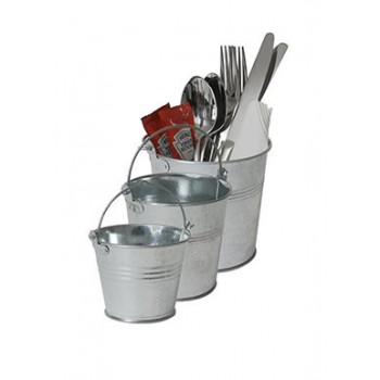 Galvanised Steel Serving Buckets