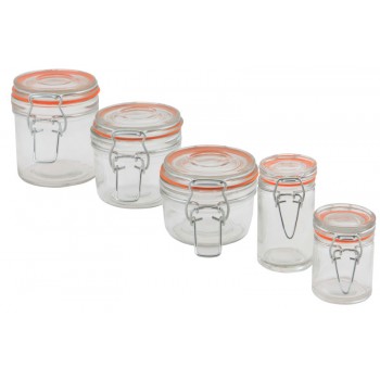 Glass Terrine Jars