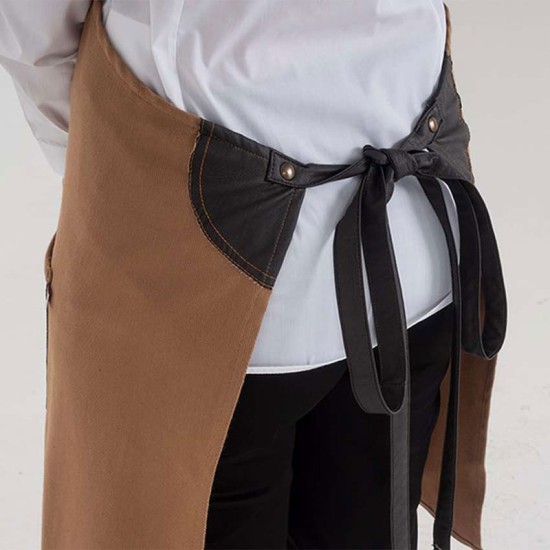 Giblors Dakota Bib Apron Ochre